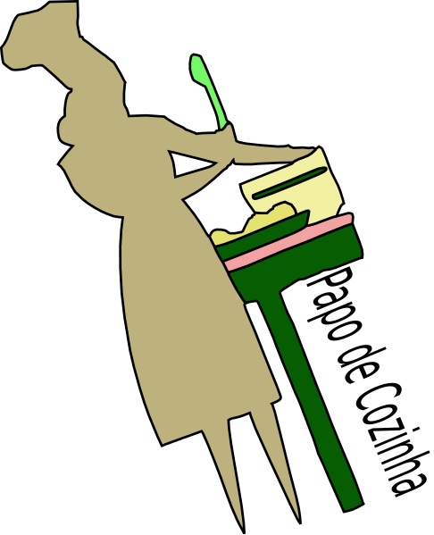 50s Kitchen Clip Art - Clip Art (486x599)