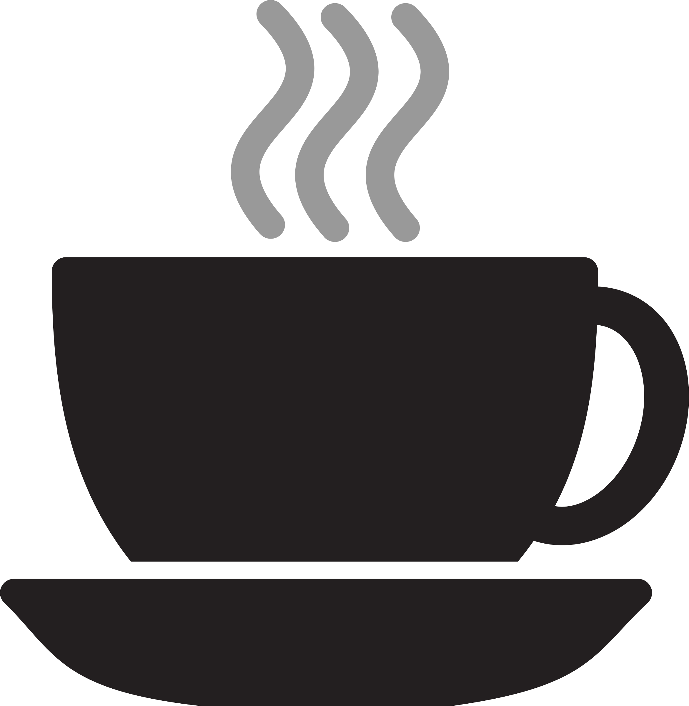 Teacup Clipart Kitchen Tea - Coffee Cup Clip Art Png (2342x2400)