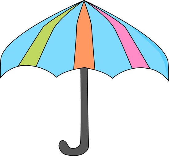 Colorful Umbrella - Umbrella Clipart (728x673)