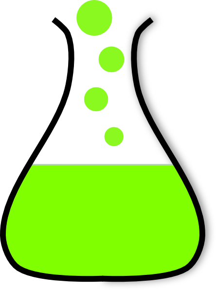 Chemistry Beaker Clipart - Clip Art Of Beaker (444x595)