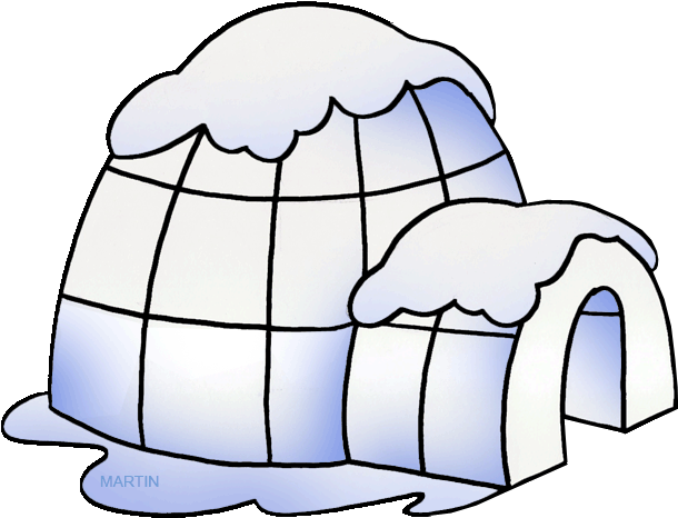 Igloo Clipart Native Americans Clip Art Phillip Martin - Igloo Clipart (648x520)