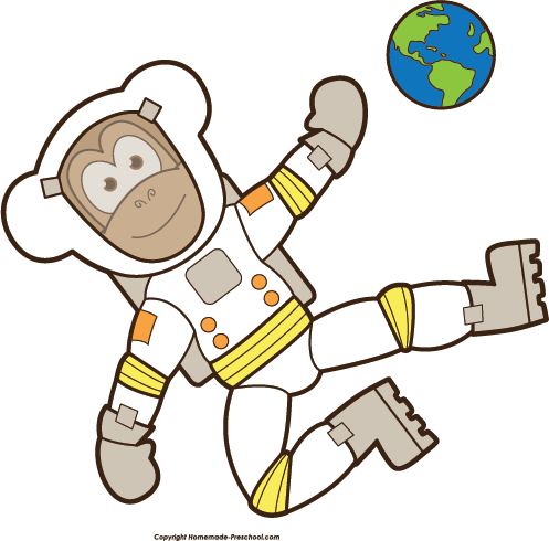 Click To Save Image - Monkey In Space Png (497x490)