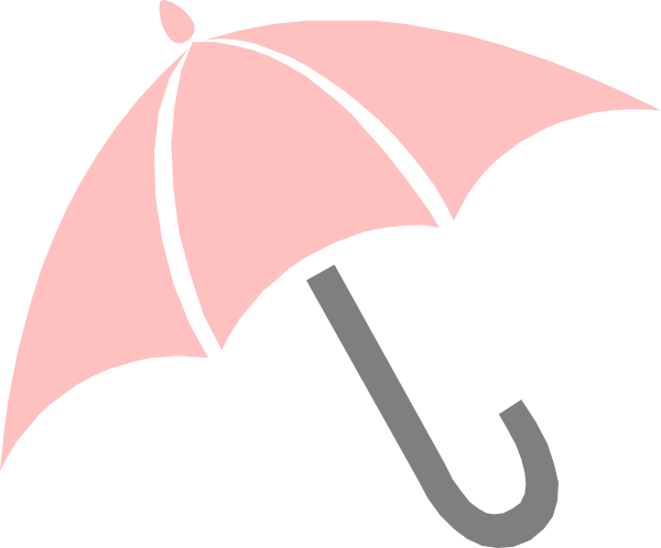 Baby Shower Umbrellas Clipart (600x498)