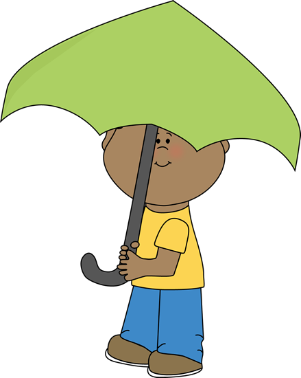 Boy Under Umbrella - Boy Under The Umbrella (439x550)