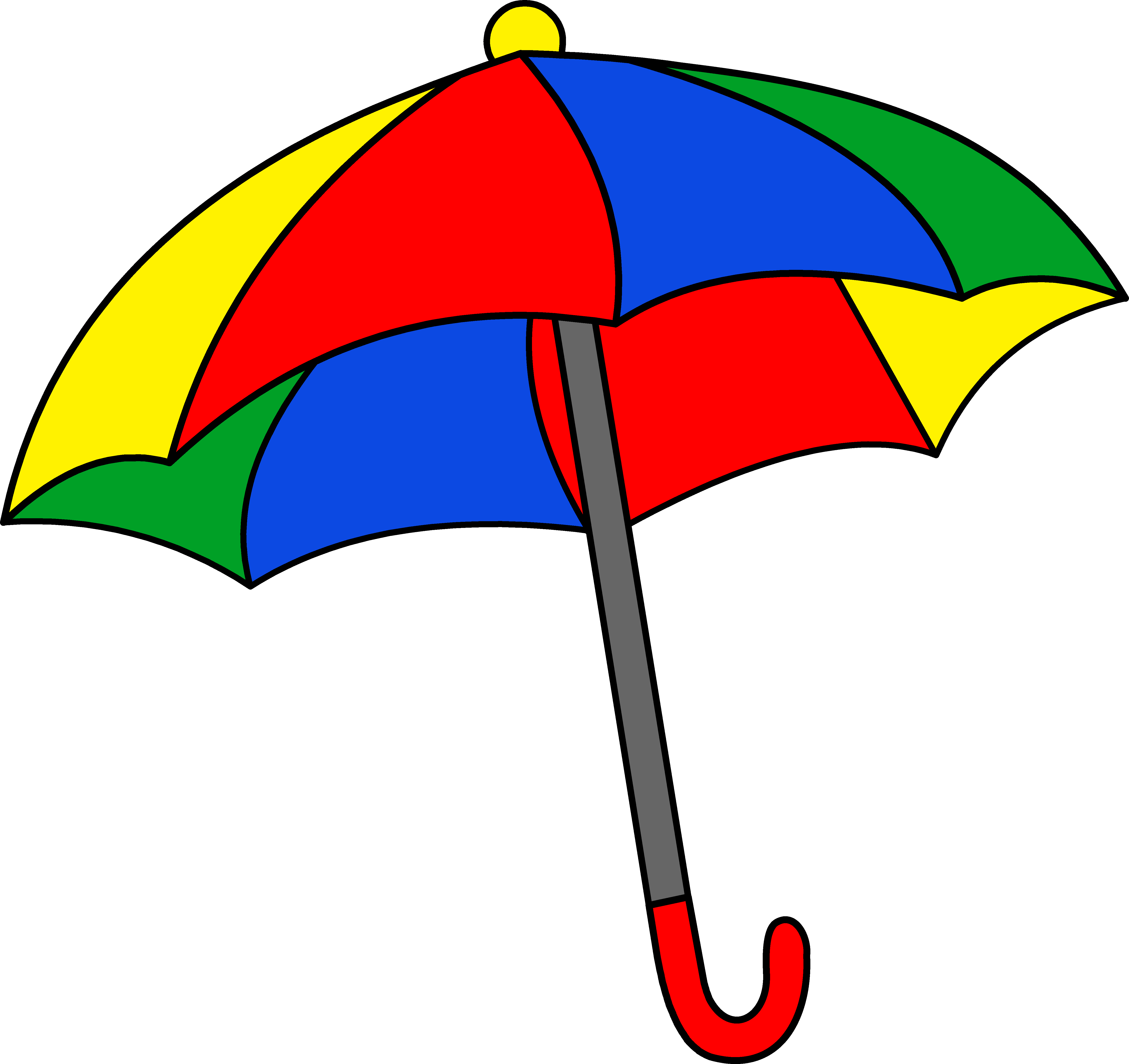 Umbrella Clipart - Umbrella (5382x5071)