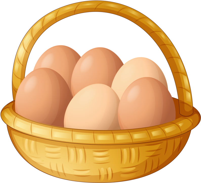Easter Clip Art - Eggs Vector (800x757)