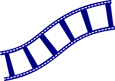 Symbol Film Strip Filmstrip Movie Film Ree - Film Strip Clip Art (482x340)