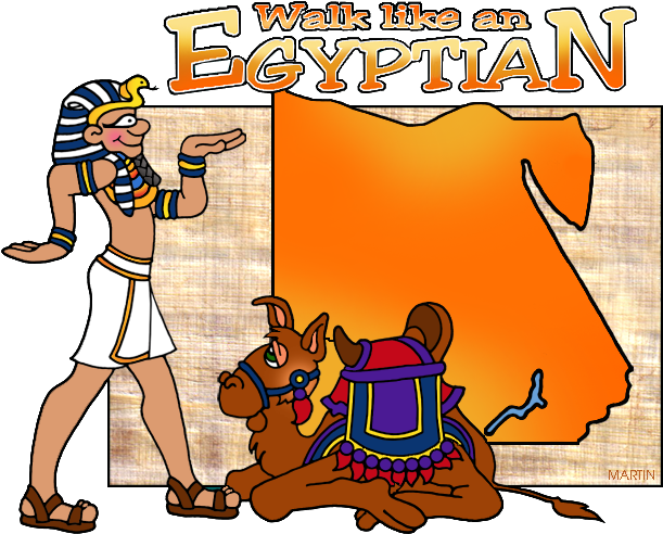 Egyptian Map - Clipart Egypt (648x516)
