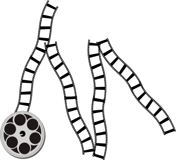 Film Reel Clip Art (600x545)