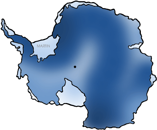 Antarctica Map - Antarctica Clip In Art (576x466)