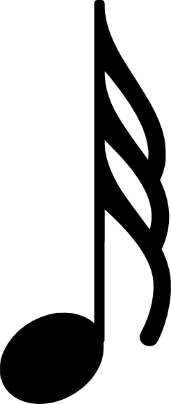 Single Music Notes (246x581)