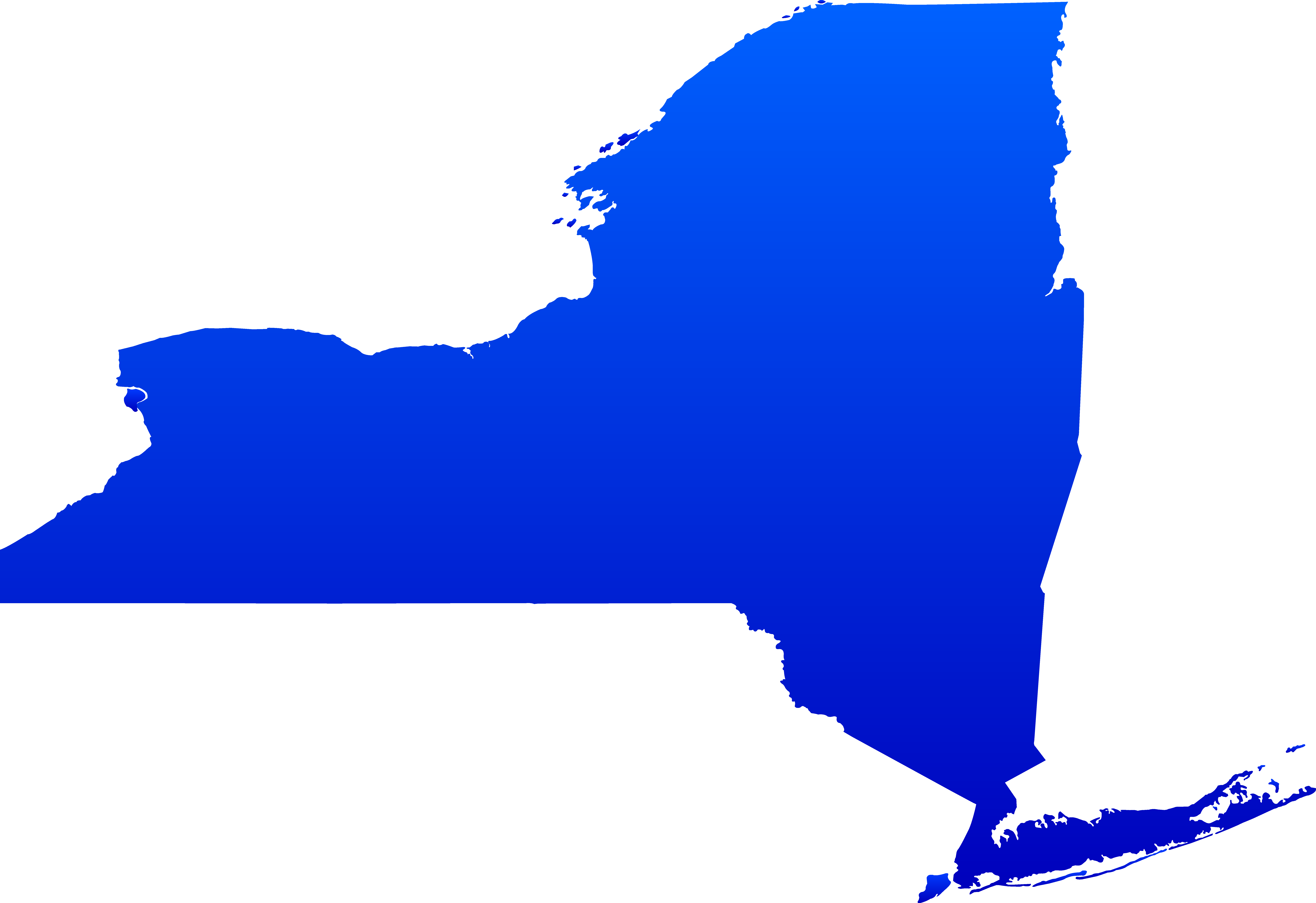 New York State Map Vector - New York State Map Vector (9196x6313)