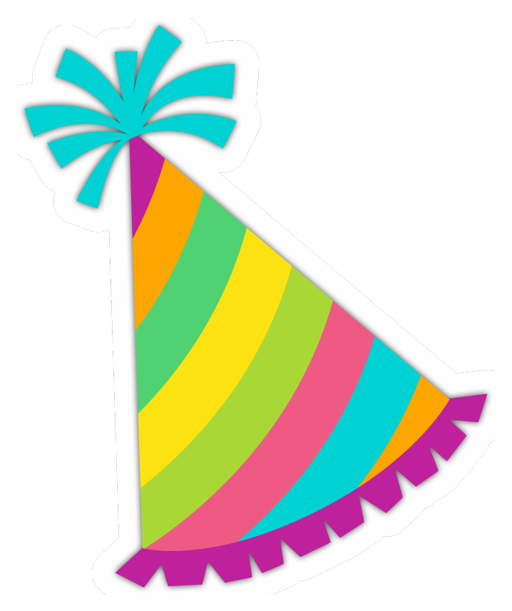 Party Hat Free Download Clip Art Free Clip Art On - Party Hat Png Clipart (729x870)