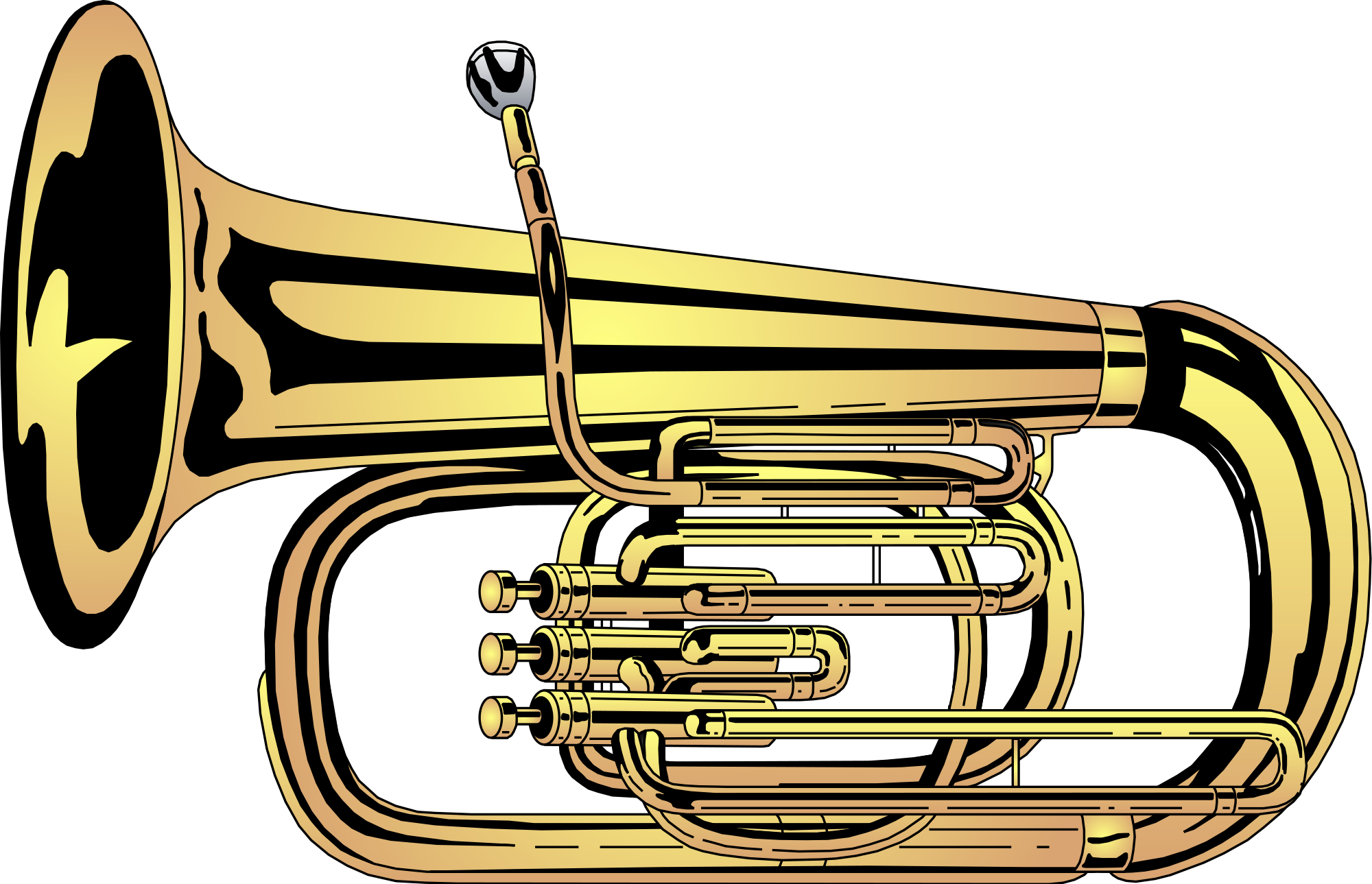 Tuba Clipart Free Images - Tuba Clipart (2000x1289)