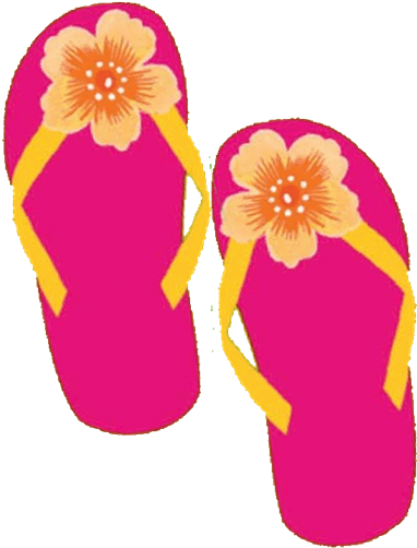 Sandal Clipart Luau - Luau (600x512)