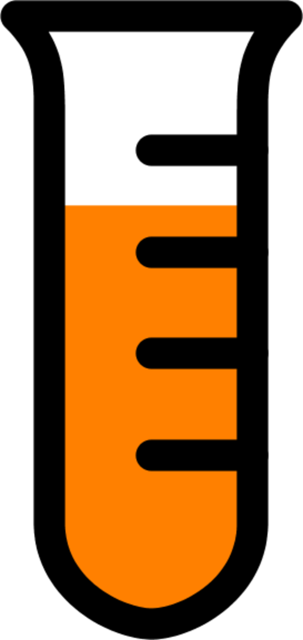 Test Tube Rack Laboratory Clip Art - Test Tube Clipart (600x1268)