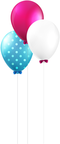 Balloons Png Clip Art Image - Teth (260x600)
