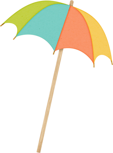 Ljs Bnf Beach Umbrella - Beach Umbrella Clipart Png (370x500)