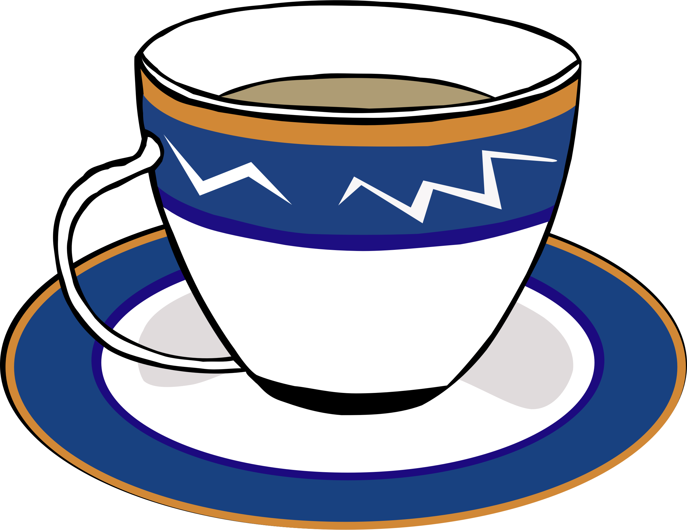 Fast Food, Drinks, Tea, Cup - Tea Cup Clip Art (2400x1852)