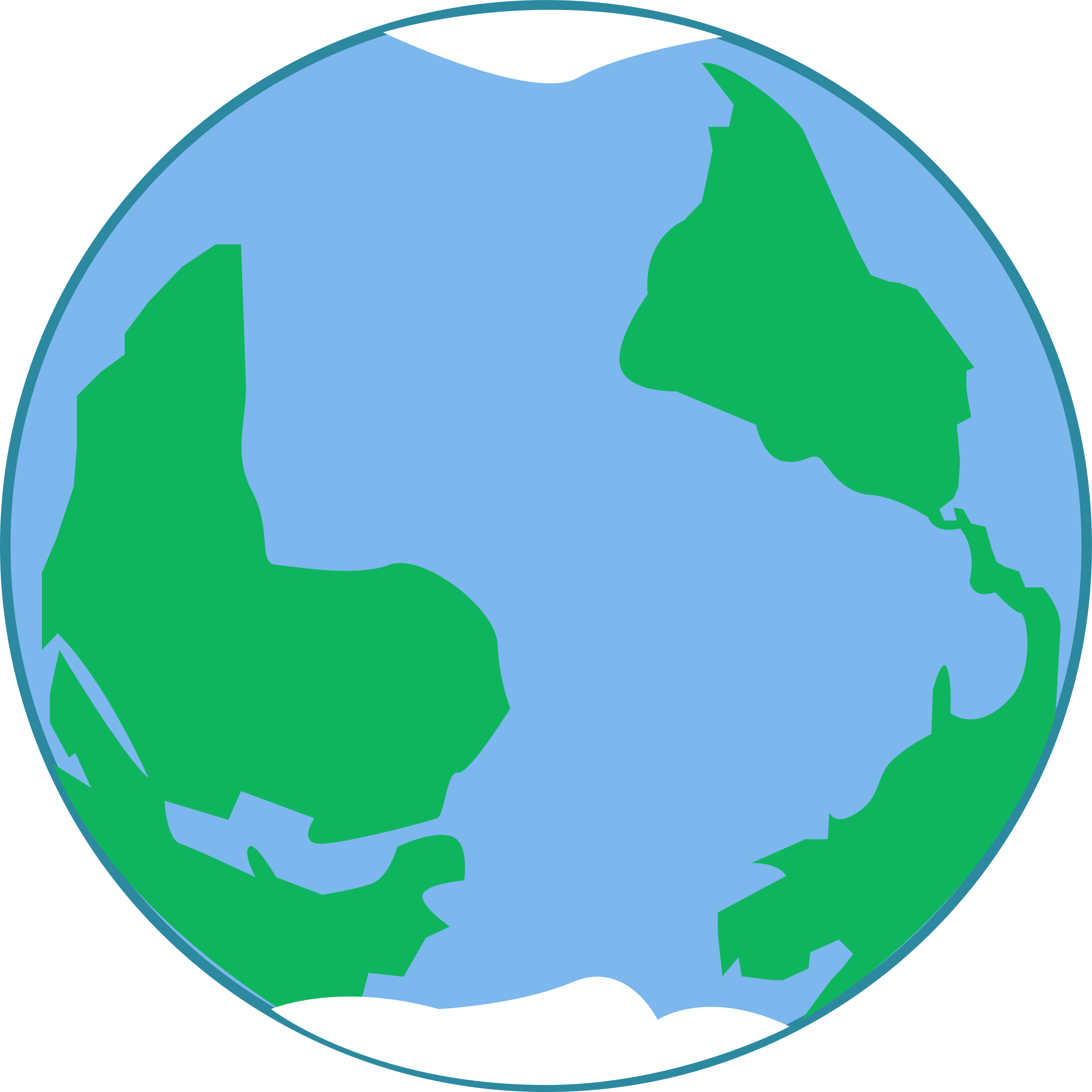 Planets Clipart Earth Map - Earth Vector Png (2400x2400)