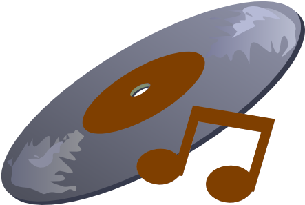 Music Album Clip Art (600x386)