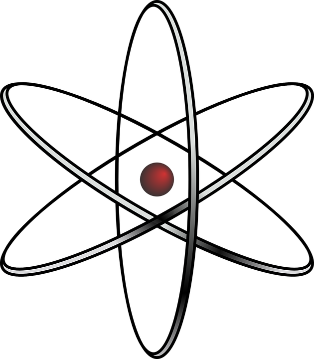 Atomic Nucleus Atom Science Symbol Radioactive - Atom Clipart (630x720)