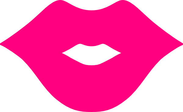 Lip Clip Art Pink Lips Clip Art At Vector Clip Art - Pink Lips Clipart (600x367)