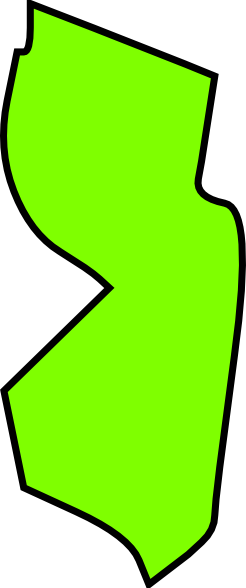 New Jersey Clipart - New Jersey Clipart (246x588)