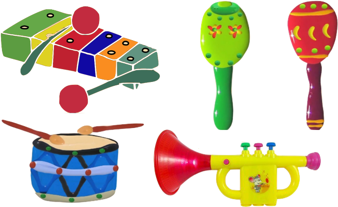 Musical Fun Foundation - Music Instruments For Baby Png (730x450)