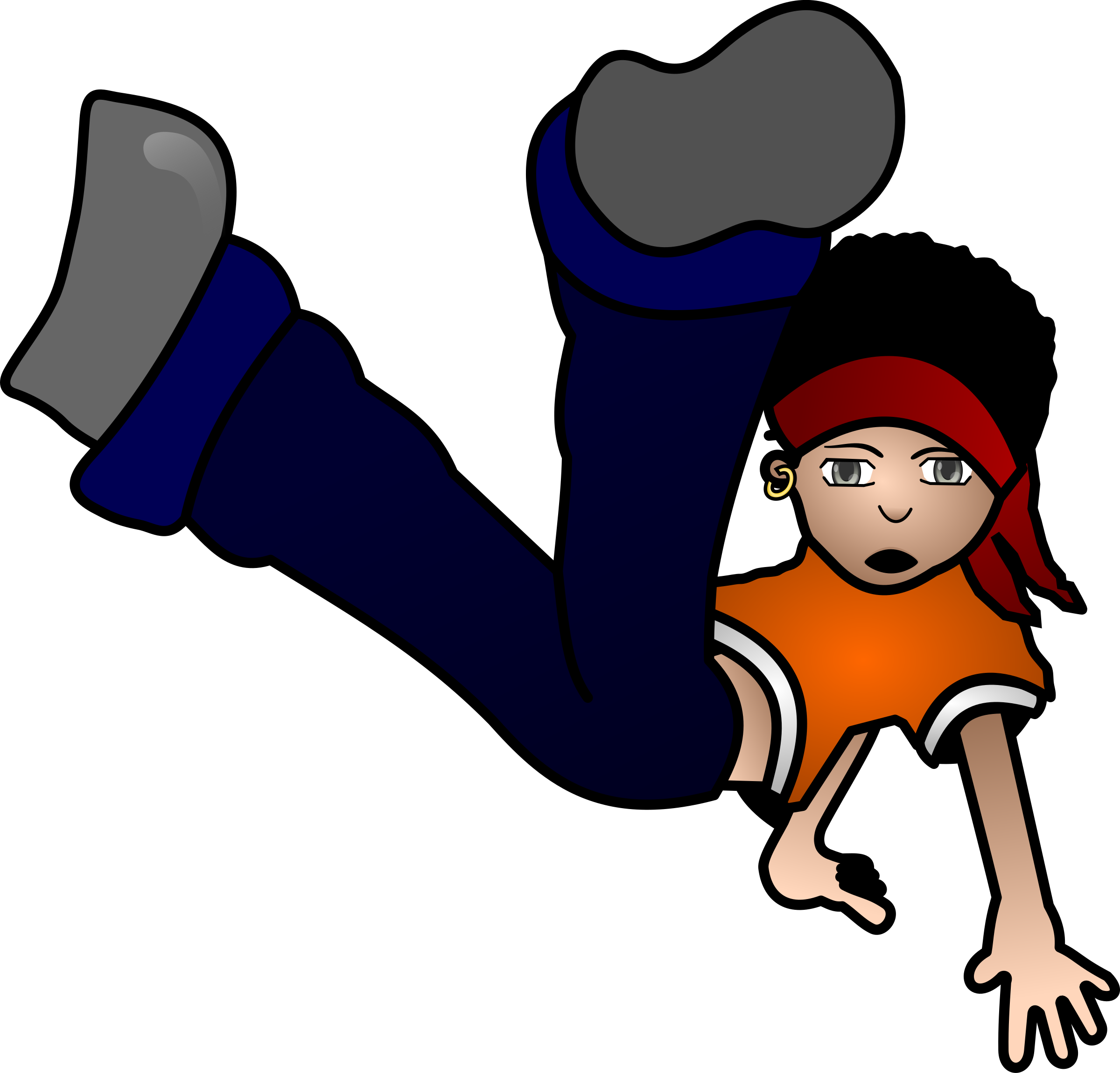 Hip-hop Dance Hip Hop Music Clip Art - Hip-hop Dance Hip Hop Music Clip Art (2400x2301)