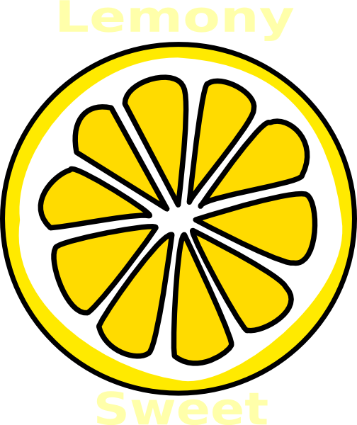 Lemon Slice Clip Art Lemon Slice Clip Art Clipartix - Clip Art (504x600)