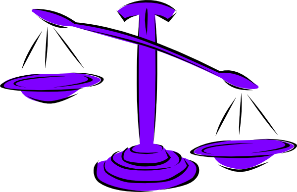 Unbalanced Scale Right - Unbalanced Scales Clipart (600x388)