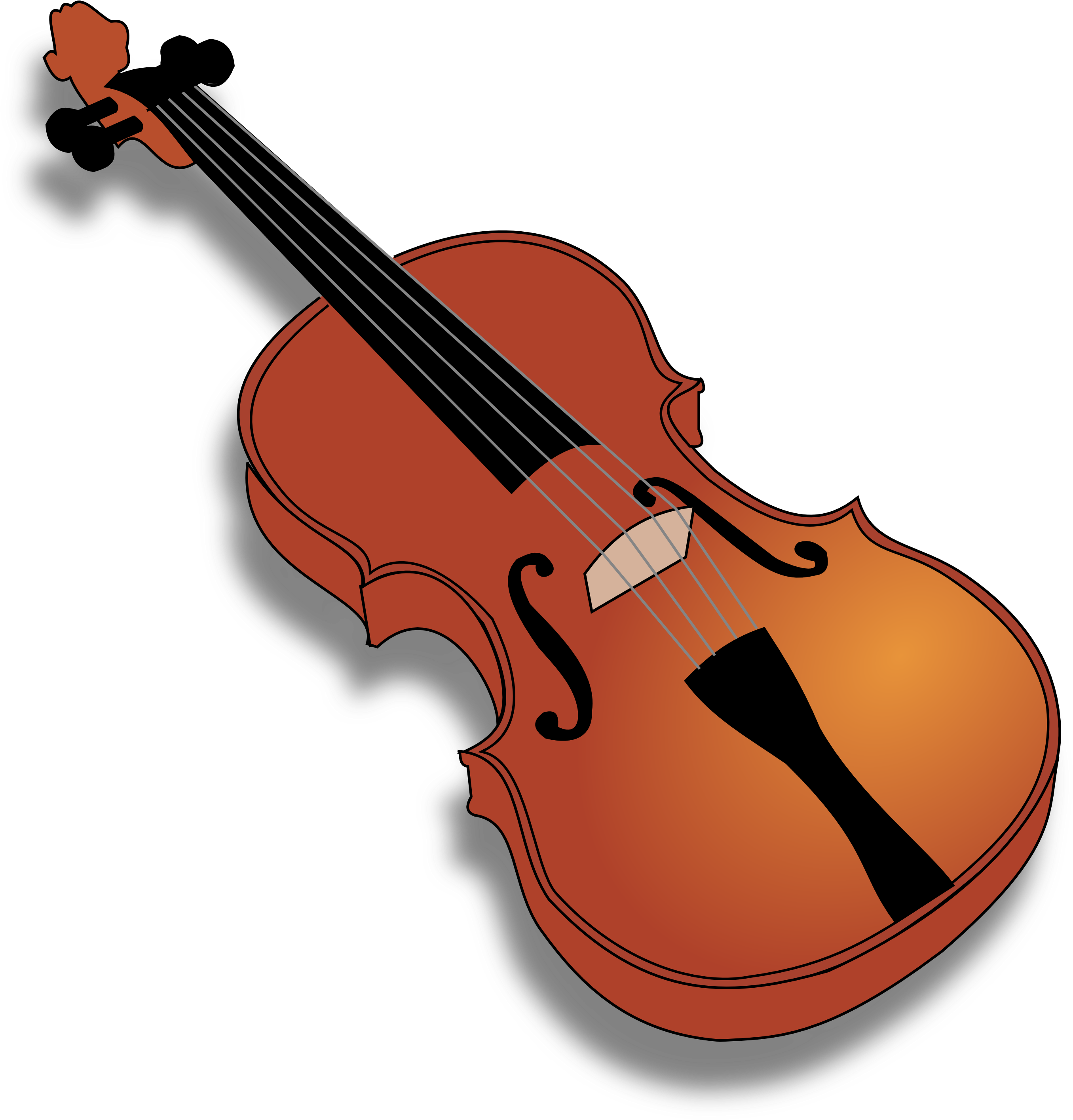 Violin Clip Art - Violin Clip Art (3333x3333)