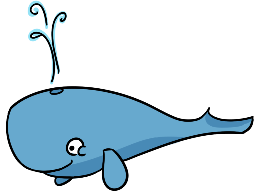 Free To Use Public Domain Whale Clip Art - Whale Clipart (828x636)