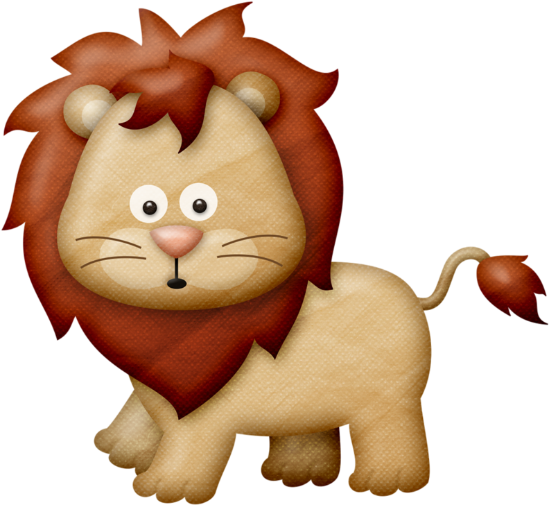 Jungle Clipart - Safari Baby (800x735)
