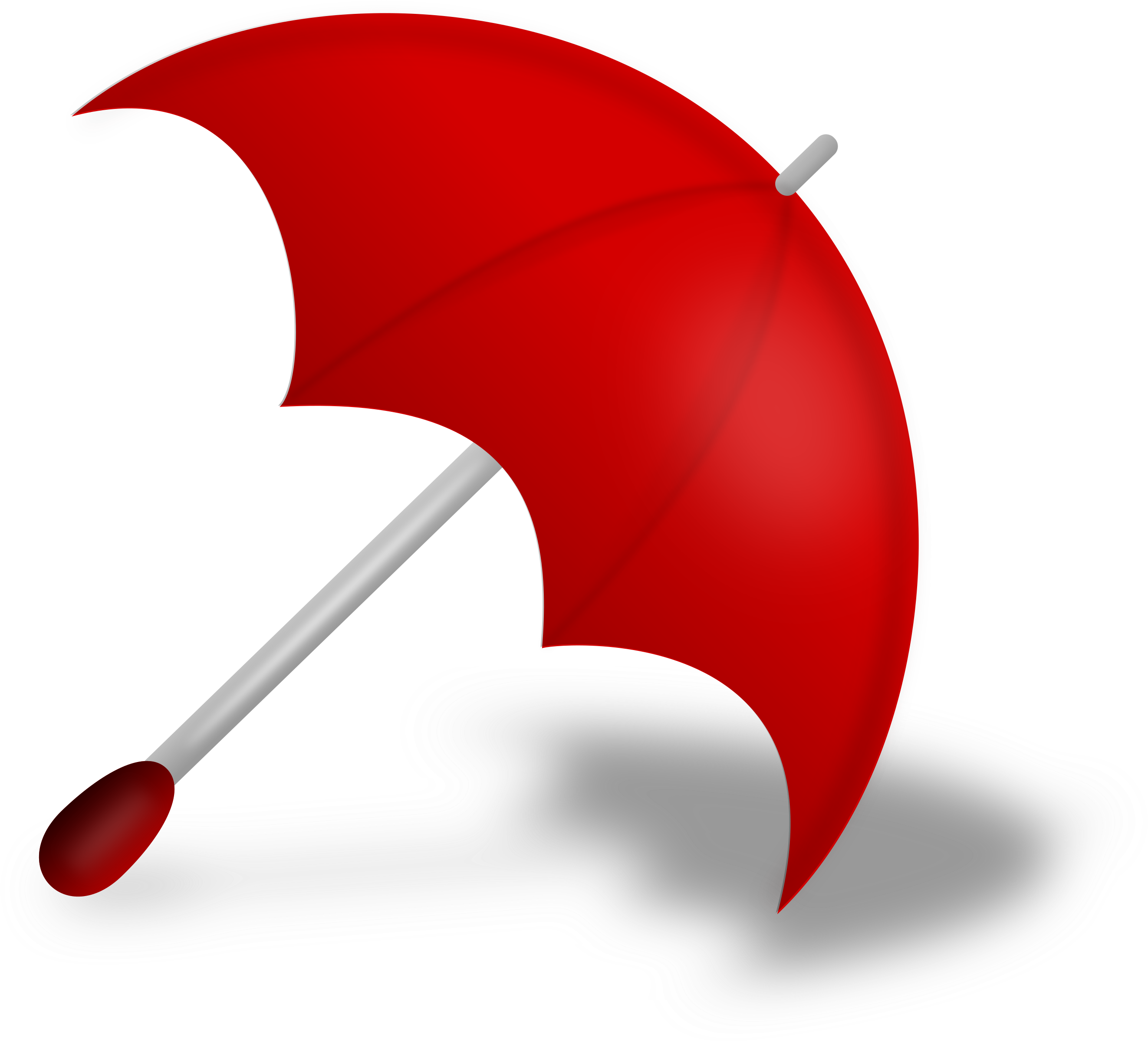 Umbrella Clip Art Outline Free Clipart Images - Red Umbrella Png (2691x2400)