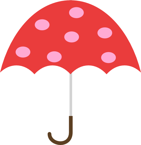 Umbrella Black And White Umbrella Clip Art Black And - Umbrella Clip Art Free (582x599)