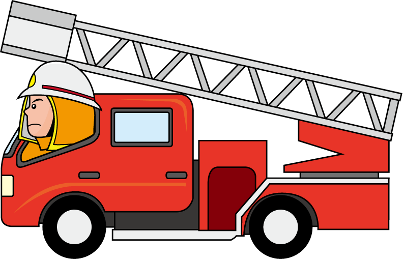 Firetruck Cartoon Fire Truck Clipart - Fire Truck Vector Png (792x511)