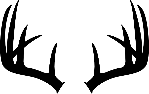 Horns Clipart Buck Antler - Deer Antler Clip Art (600x380)