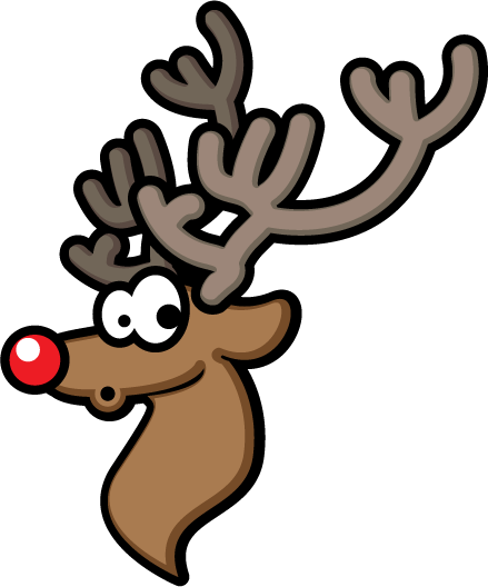 Rudolph Clip Art - Rudolph Images Clip Art (439x528)