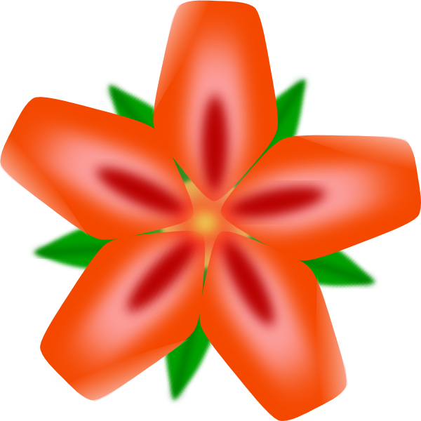 Hawaii Clipart Jungle Flower - Hawaiian Flowers Clip Art (600x600)