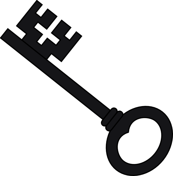 Key Clip Art Vector Key Graphics Image - Key Clip Art (588x599)