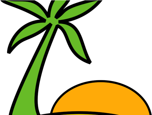 Free Palm Tree Clip Art Images - Island Clip Art (678x381)