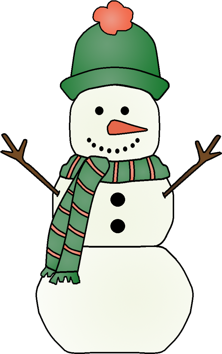 Snowman Graphics (771x1191)
