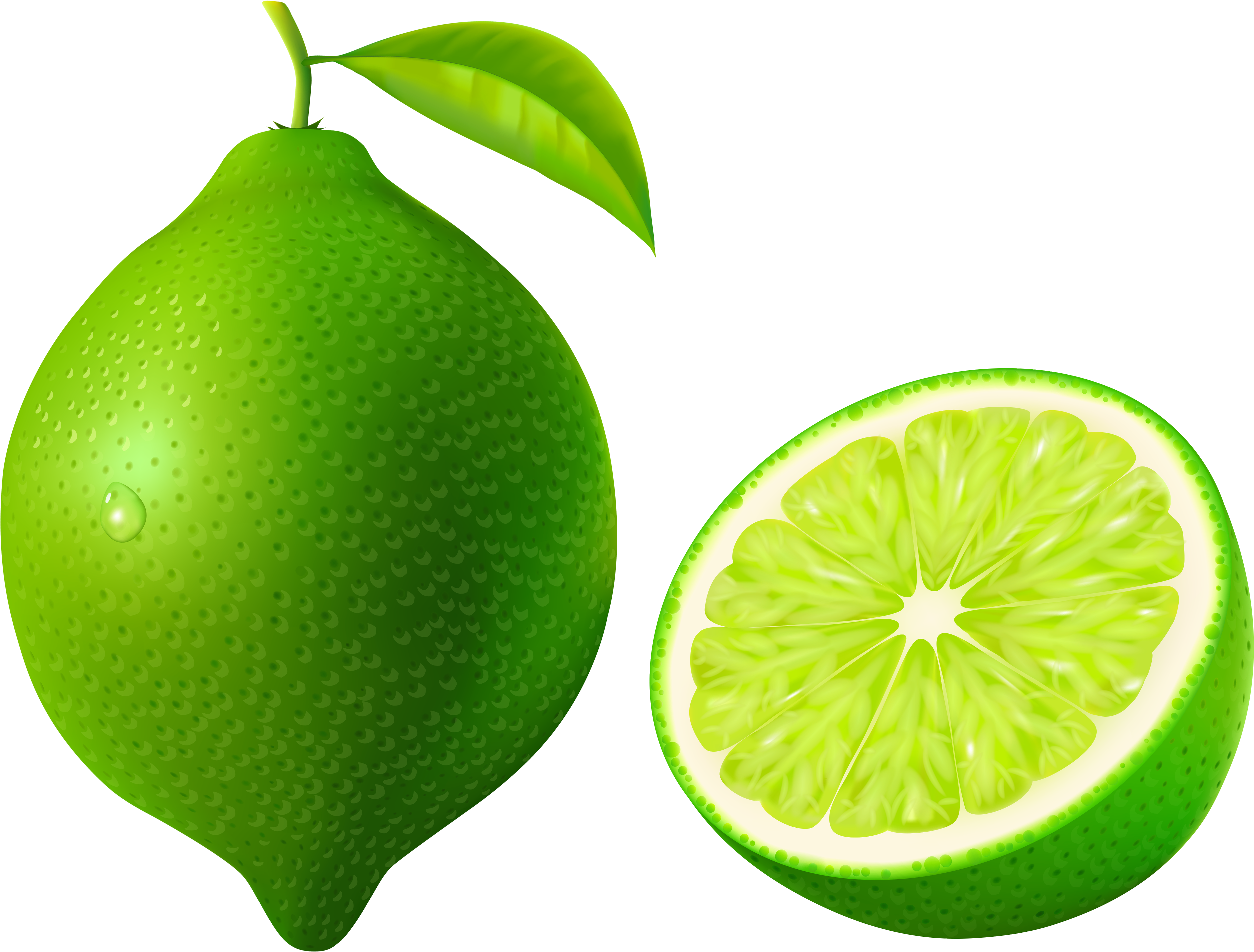 Green Lime Png Vector Clipart Image - Green Lime Png Vector Clipart Image (5218x4015)