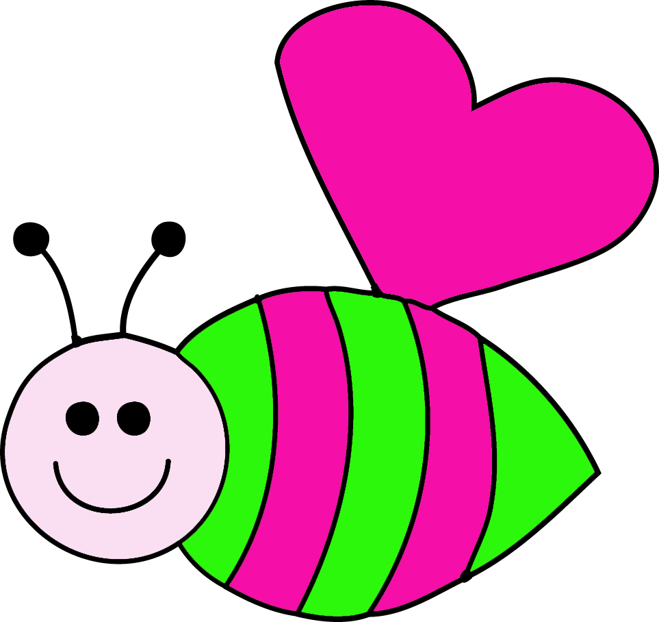 Bee Clip Art - Love Bug Clip Art (963x908)