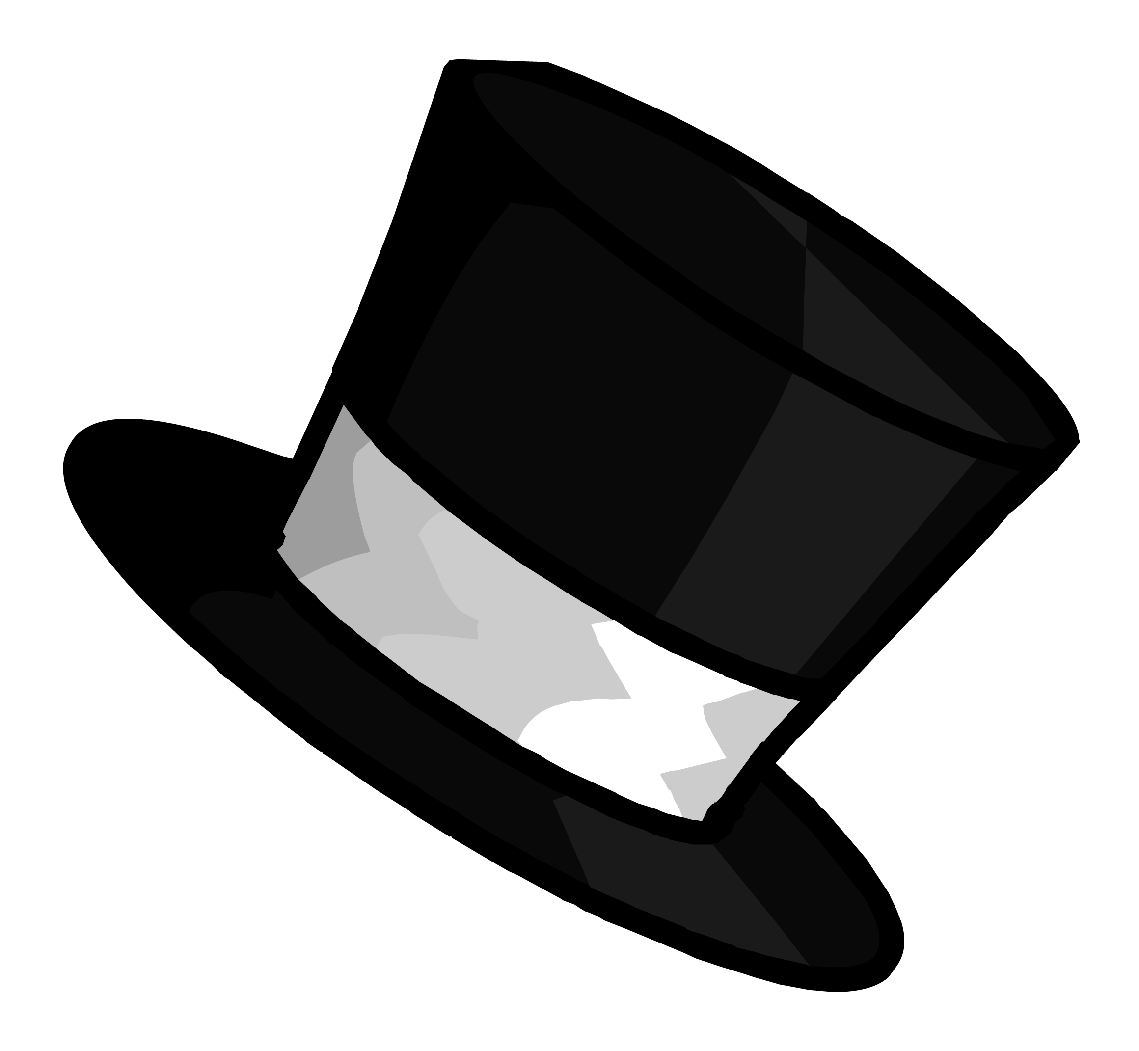 Как нарисовать black hat