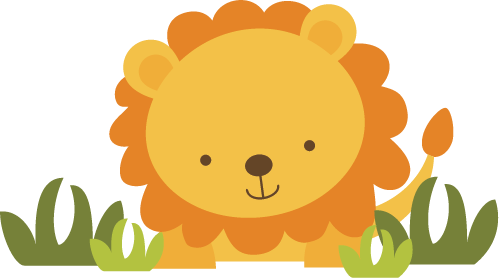 Lion Clip Art - Baby Lion Clip Art (499x278)
