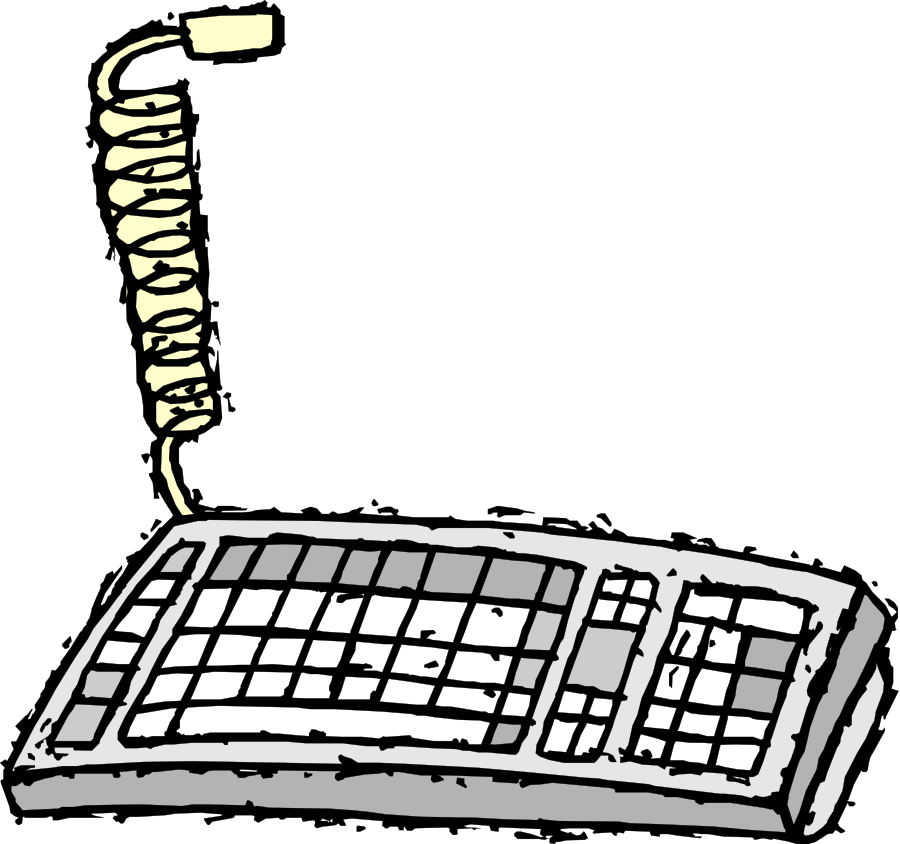 Keyboard 02 Svg Vector File, Vector Clip Art Svg File - Clip Art (900x844)