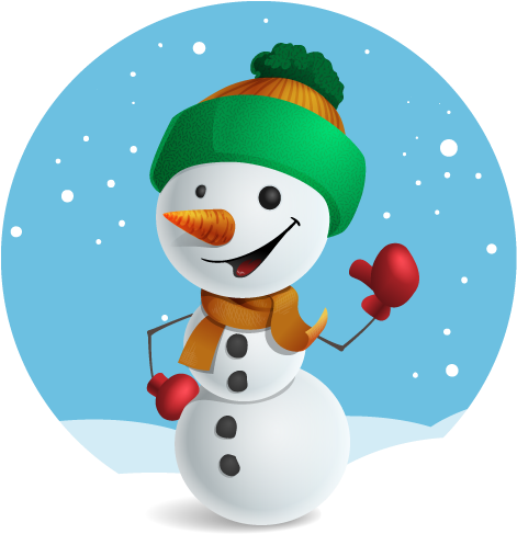 Snowman Free To Use Clipart - Snowman (485x547)